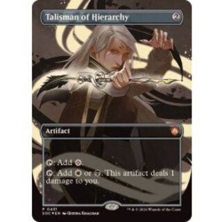 (FOIL)(フルアート)聖列のタリスマン/Talisman of Hierarchy《英語》【SOC】 1