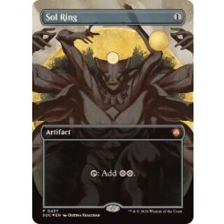 (FOIL)(フルアート)太陽の指輪/Sol Ring《英語》【SOC】 1