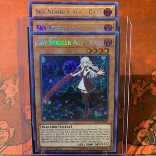 遊戯王【英語版】閃刀姫レイ BLHR シク 3枚セット