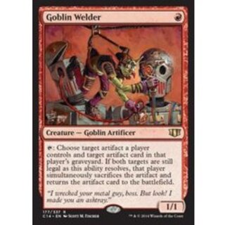 [EX+]ゴブリンの溶接工/Goblin Welder《英語》【Commander 2014】 1