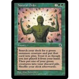 [EX+]自然の秩序/Natural Order《英語》【POR】 1枚