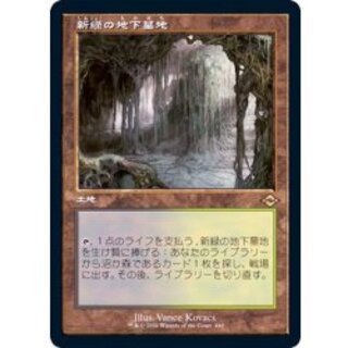 [EX+](旧枠仕様)新緑の地下墓地/Verdant Catacombs《日本語》【MH2】 1枚