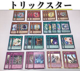 本格構築 【トリックスター】メイン＆EX15枚＆スリーブ　おまけセット