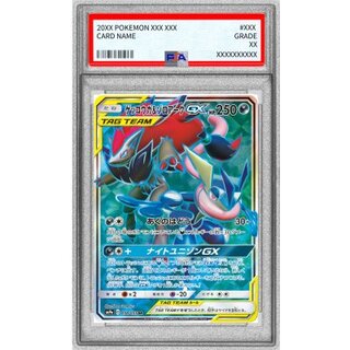 〔PSA10鑑定済〕ゲッコウガ＆ゾロアークGX【SR】{058/055} 1