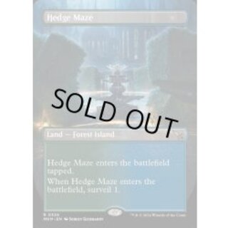 [EX+](FOIL)(フルアート)迷路庭園/Hedge Maze《英語》【MKM】 1