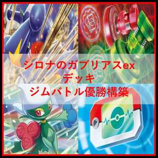 Pokémon Card Deck: Cynthia's Garchomp-X Unfair [05198] 1枚