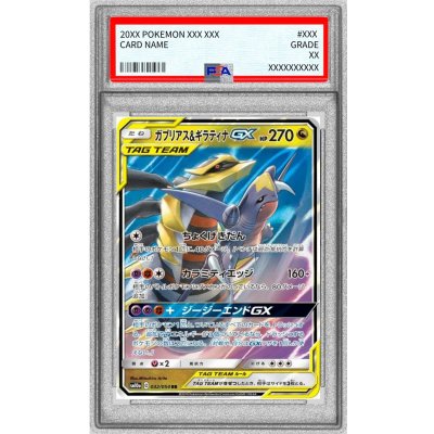 〔PSA10鑑定済〕ガブリアス&ギラティナGX【RR】{032/054} 1枚