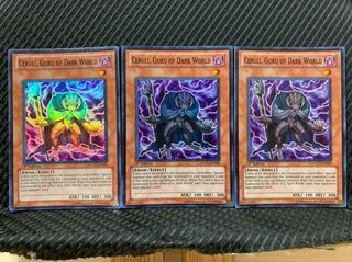 【ぽぽたん】遊戯王 1494 暗黒界の導師 セルリ 3枚 スーパー 英語