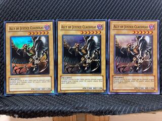 【ぽぽたん】遊戯王 1493 A・O・J クラウソラス 3枚 スーパー