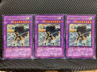 【ぽぽたん】遊戯王 1499 E・HERO Great TORNADO 3枚