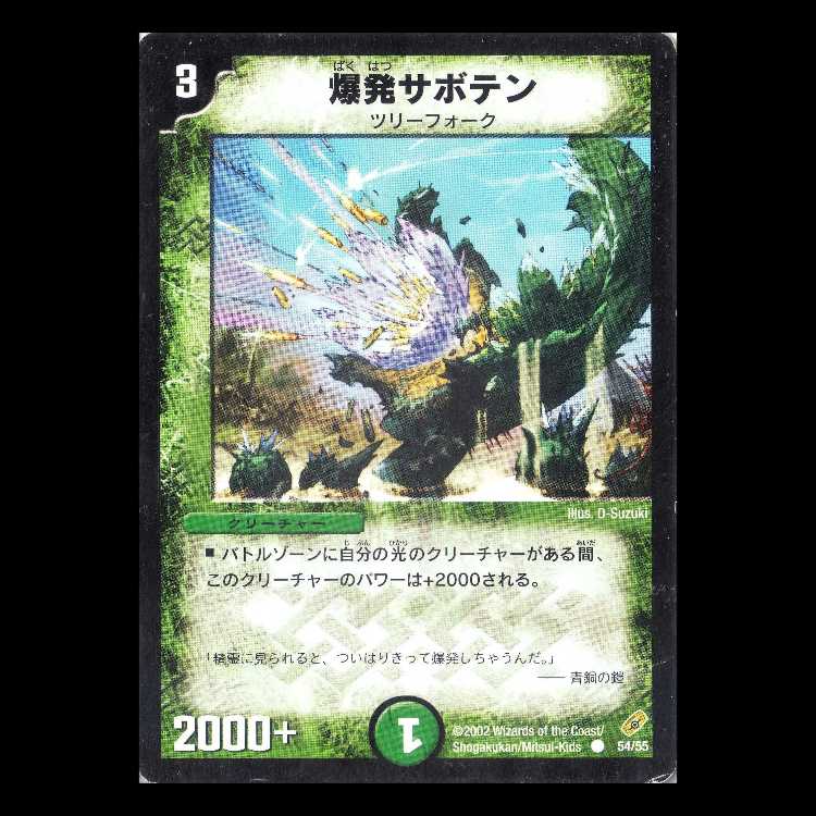デュエルマスターズ DM04-54《爆発サボテン》 1枚