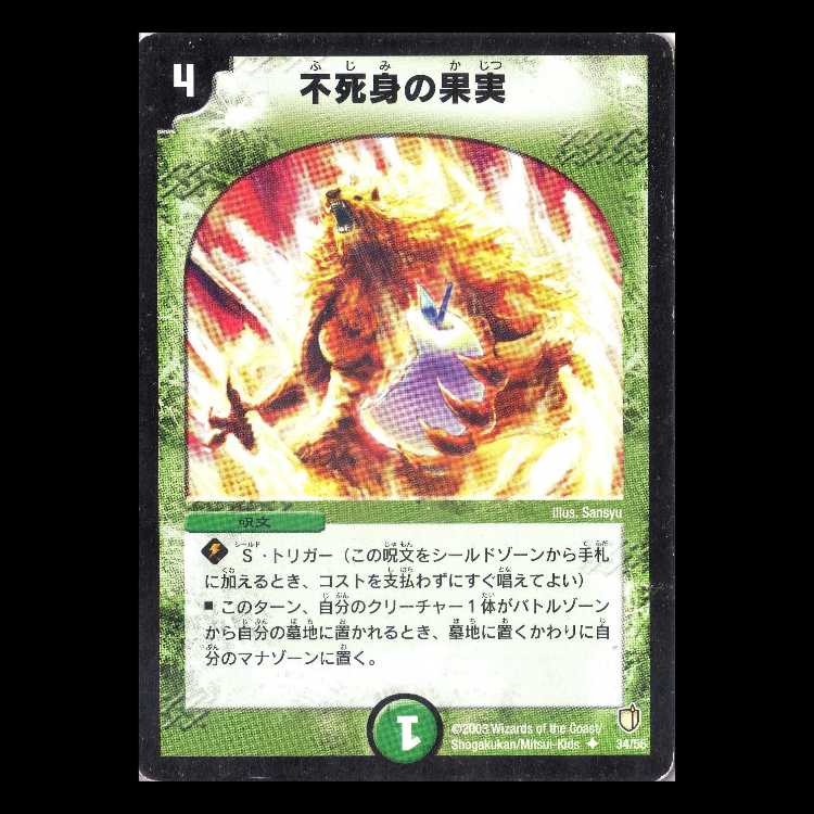 Duel Masters DM07-34 "Fruit of Eternity" 1枚