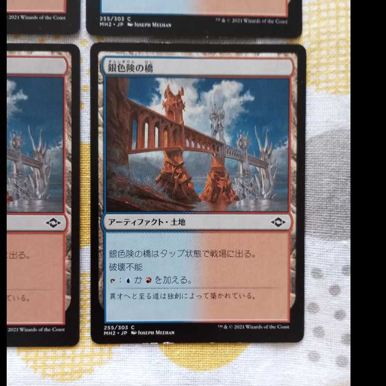 銀色険の橋 4枚
