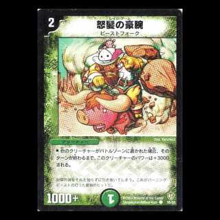 デュエルマスターズ DM08-55《怒髪の豪腕》 1枚