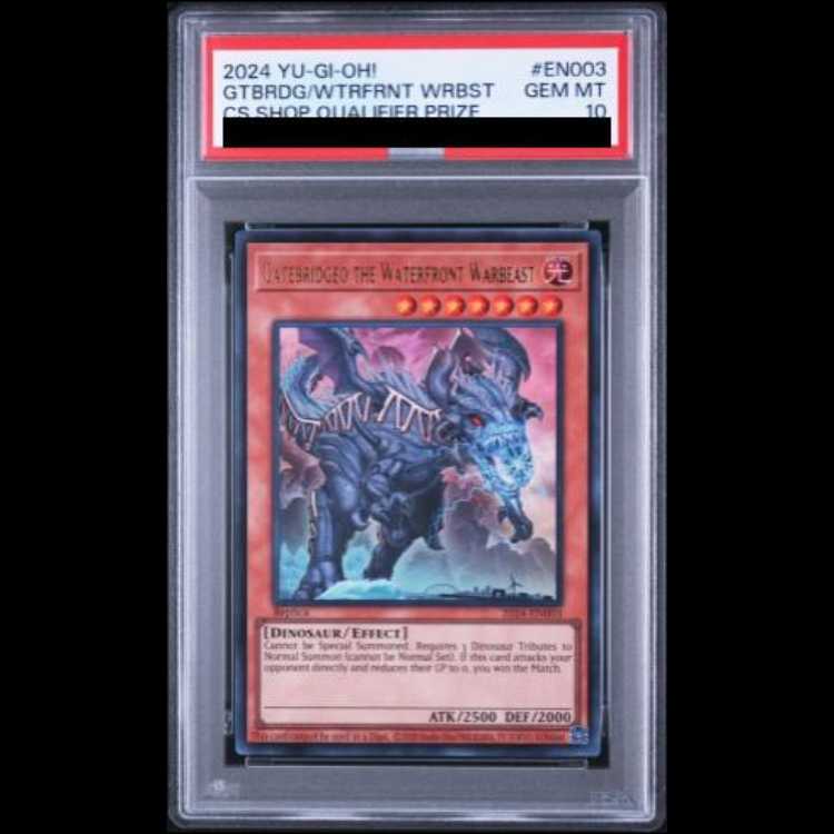【PSA10】臨界竜ゲートブリジオ [ウルトラ] {2024-EN003} 1枚