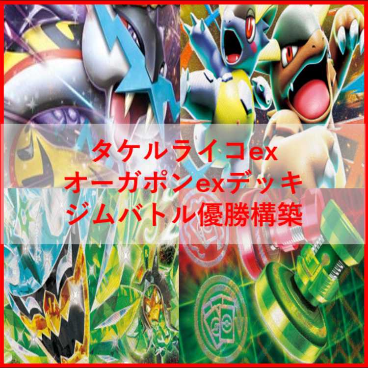 Pokémon Card Deck: Takeru Raiko, Ogapon, Unfair [05219] 1枚