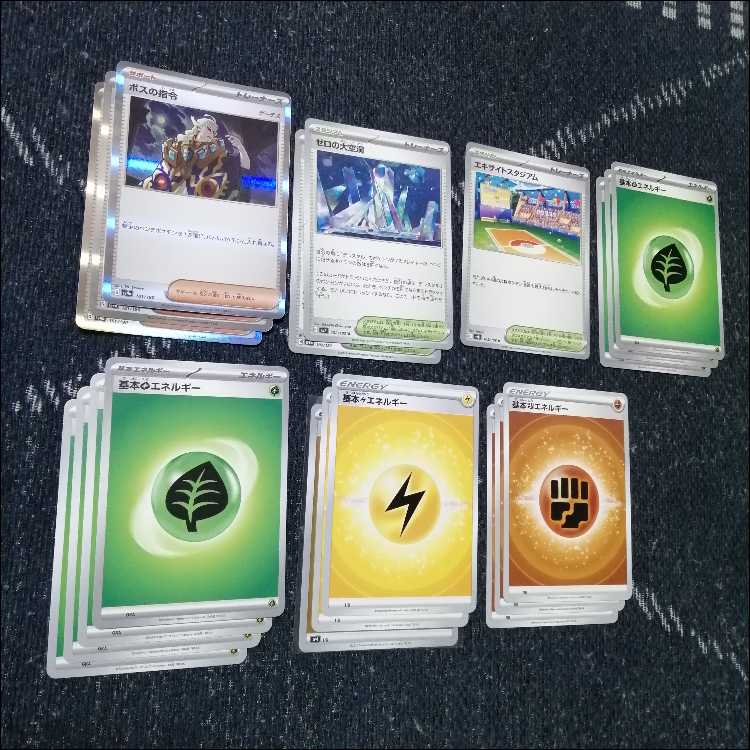 Pokémon Card Deck: Takeru Raiko, Ogapon, Unfair [05219] 1枚