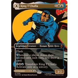 (FOIL)(フルアート)(0399)ティ・チャラ王/King T'Challa《英語》【MSH】 1枚