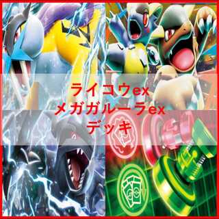 Pokémon Card Deck: RaikouEX & Mega KangaskhanEX [05226] 1枚