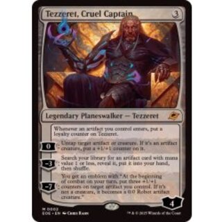 冷酷な船長、テゼレット/Tezzeret, Cruel Captain《英語》【EOE】 1