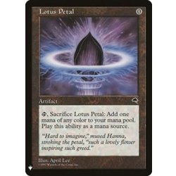 Lotus Petal/Lotus Petal (English) [Reprint Cards (Mystery Booster)] 1枚