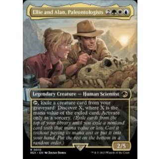 [EX+](フルアート)古生物学者、エリーとアラン/Ellie and Alan, Paleontologists《英語》【REX】 1