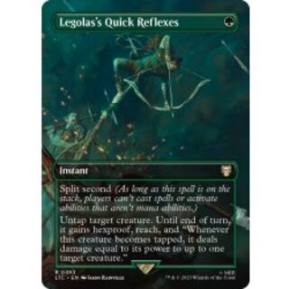 [EX+](FOIL)(フルアート)Legolas's Quick Reflexes《英語》【LTC】 1