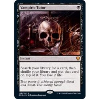 [EX+] Vampiric Tutor/Vampiric Tutor (English) [CMR] 1枚