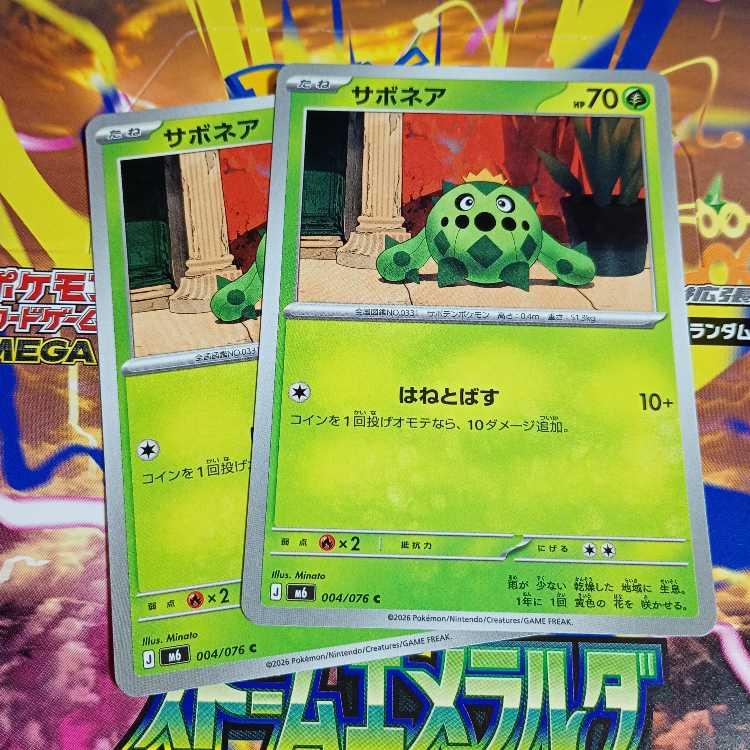 Cacnea C 004/076 2枚