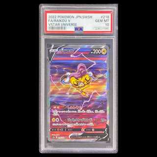 【PSA10】ライコウV SAR 218/172 1枚