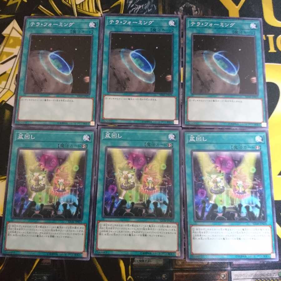 テラ・フォーミング 盆回し 3枚セット