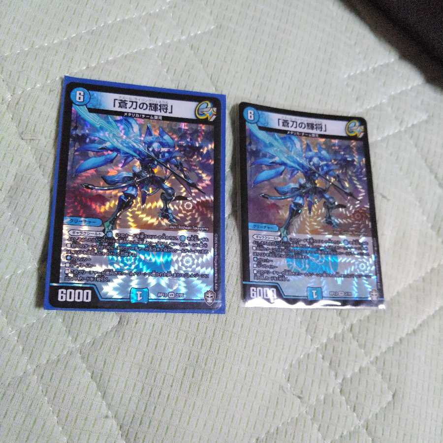 絶対の楯騎士、雷光の聖騎士、王宮の処罰者×2枚、蒼刀の輝将×2枚