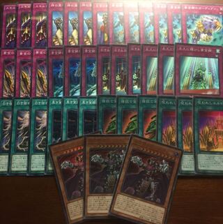 遊戯王 黄金郷エルドリッチ　呪われしエルドランド　デッキ　コンキスタドール