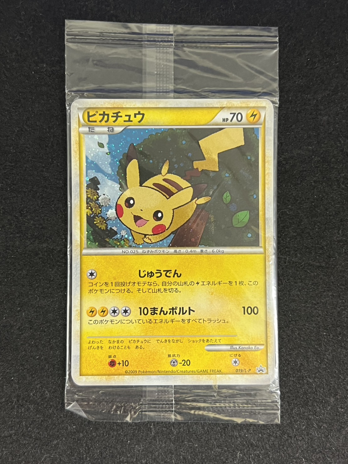 [Condition B] Pikachu (Unopened) [P] {019/L-P} 1枚