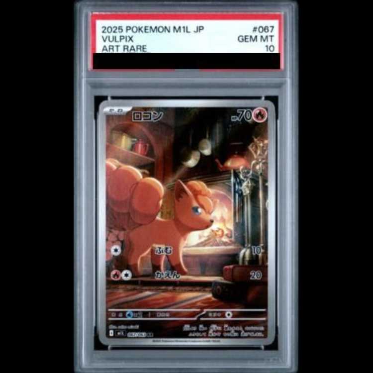 [PSA10] Vulpix AR 067/063 1枚