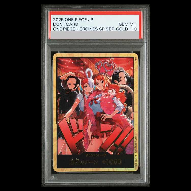 【PSA10】 ドン!!カード (金枠/Heroines Special Set) 1枚