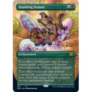 (フルアート)倍増の季節/Doubling Season《英語》【2XM】