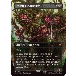 [EX+](FOIL)(フルアート)オークの弓使い/Orcish Bowmasters《英語》【HOC】 1枚