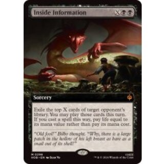 (FOIL)(フルアート)踏み込んだ情報/Inside Information《英語》【HOB】 1枚
