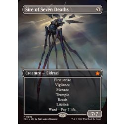 [EX] (Full Art) Sire of Seven Deaths (English) [FDN] 1枚