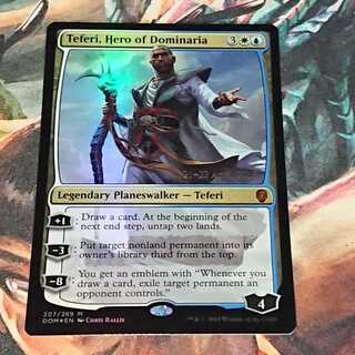 【MTG】ドミナリアの英雄、テフェリー 英語プレリ版