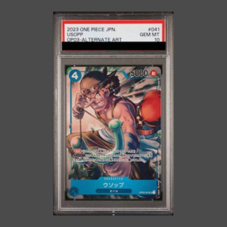 【PSA10】ウソップ(パラレル) P-SR OP03-041 1枚