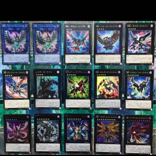 遊戯王 RR デッキ 本格構築 未使用スリーブ付き フォースストリクス