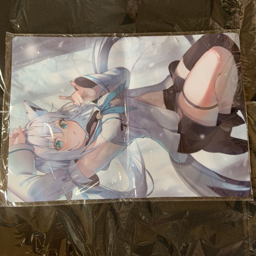 Suncry 2020 Goddess of Chaos Playmat Shirakami Fubuki Vtuber