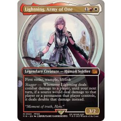 (Full Art) (0320) Scene Drive, Lightning/Lightning, Army of One 《English》 [FIN] 1