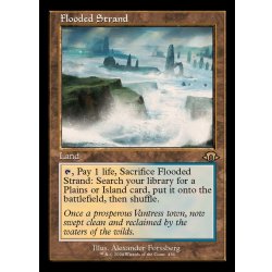[EX+] (FOIL) (Old Frame) Flooded Strand/Flooded Strand (English) [MH3] 1枚