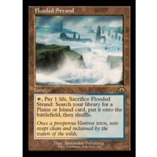 [EX+] (FOIL) (Old Frame) Flooded Strand/Flooded Strand (English) [MH3] 1枚