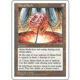 [EX+]魔力の櫃/Mana Vault《英語》【5ED】 1枚