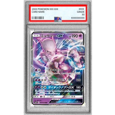 [PSA10 Certified] Mewtwo GX [RR] {017/024} 1枚
