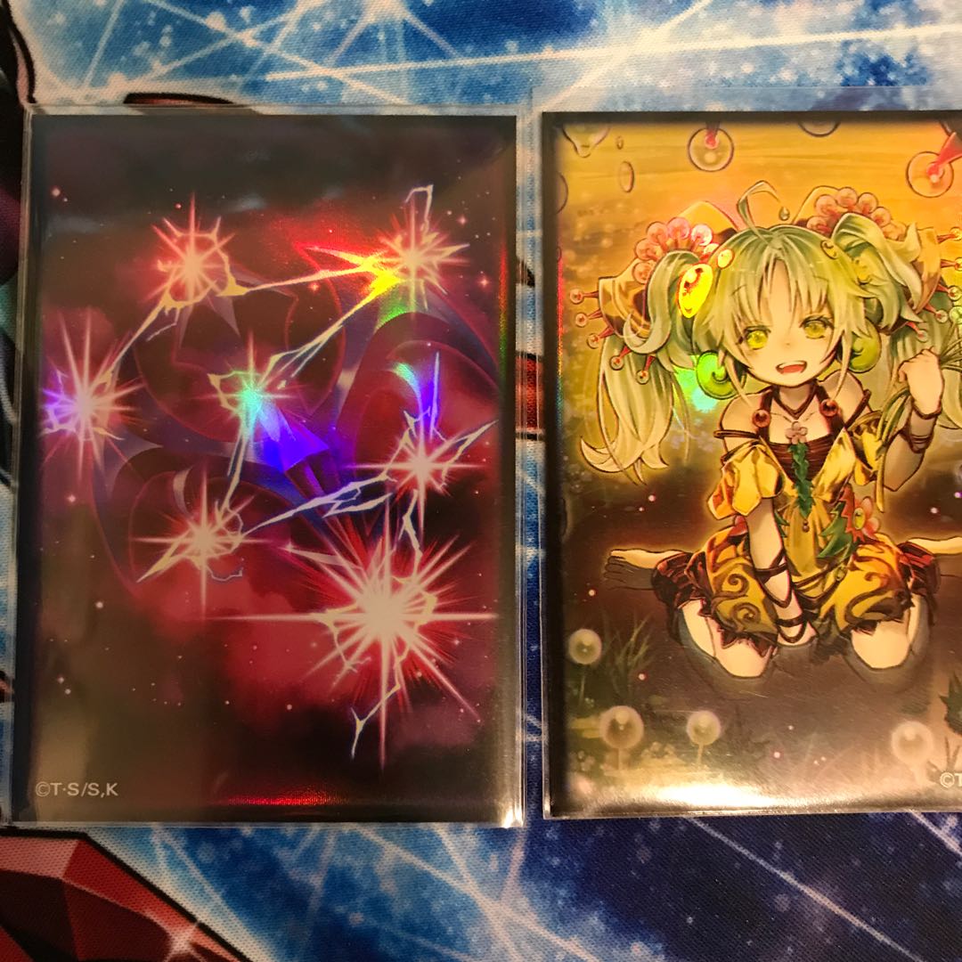 スリーブ付き転生炎獣 デッキ